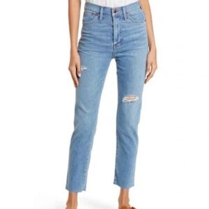 Madewell The Perfect Vintage Jean in Croton Wash, size 29.